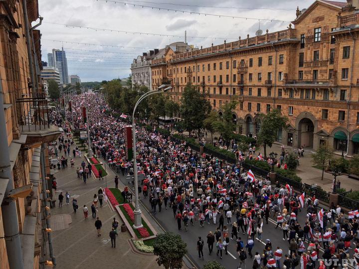 Минск протесты